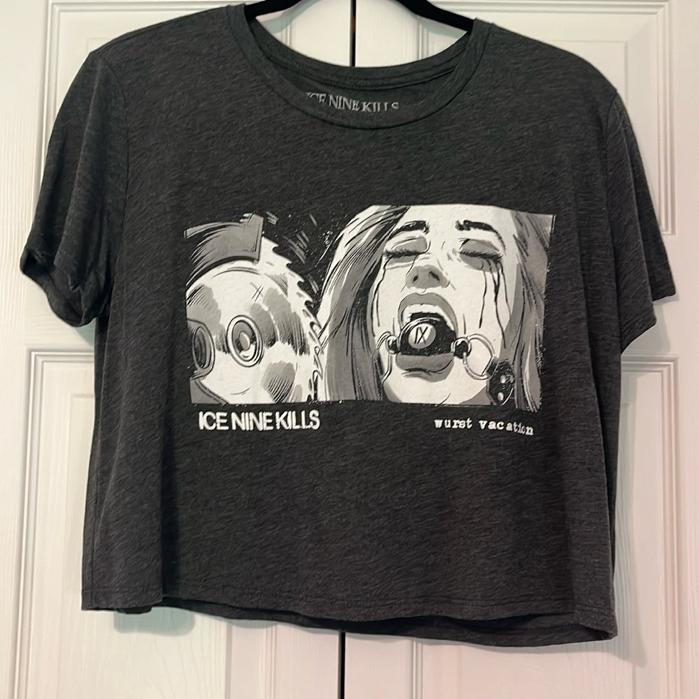 Ice Nine Kills wurst vacation women’s crop top size Large